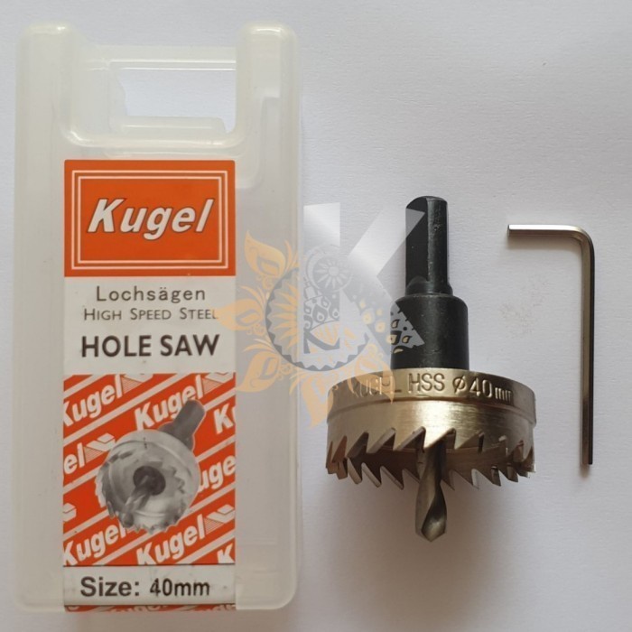 Mata Bor Besi KUGEL Hole Saw HSS 44 mm
