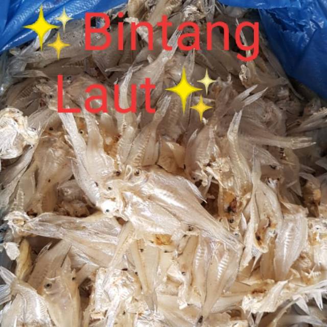 

Ikan asin ikan perak belah