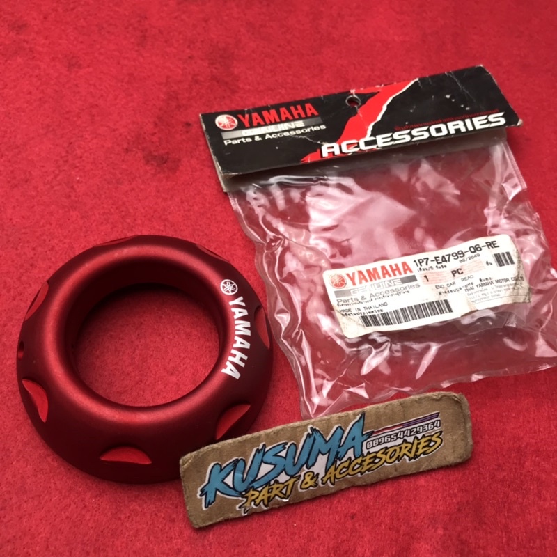 Encup knalpot nouvo z original Part Accesories Yamaha