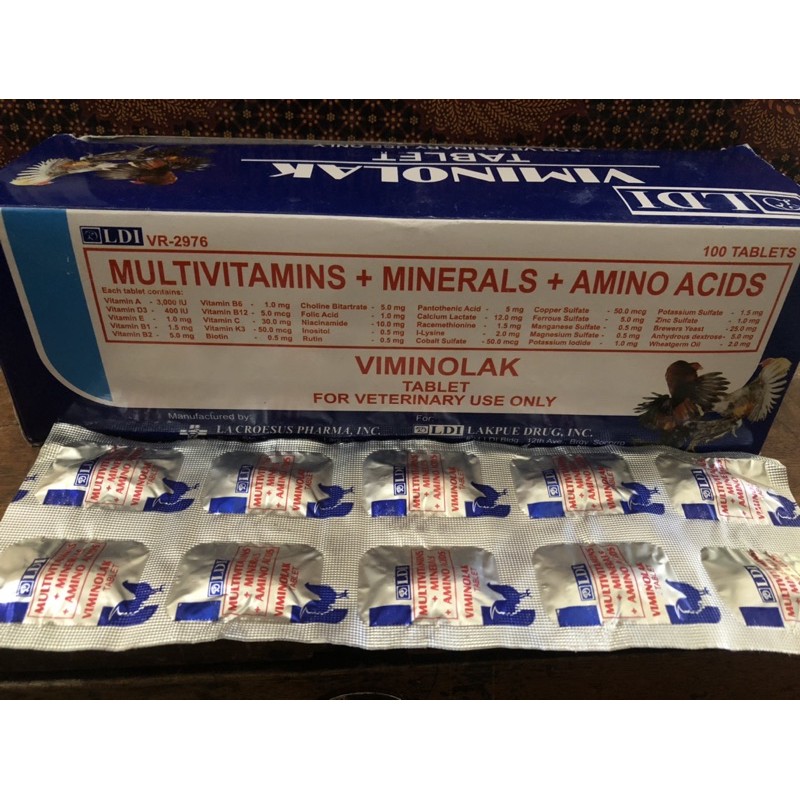 Viminolak LDI Vitamin Tablet Ayam