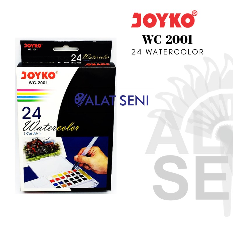 

Joyko Watercolor Pocket Set 24 WC-2001 - Cat Air Joyko