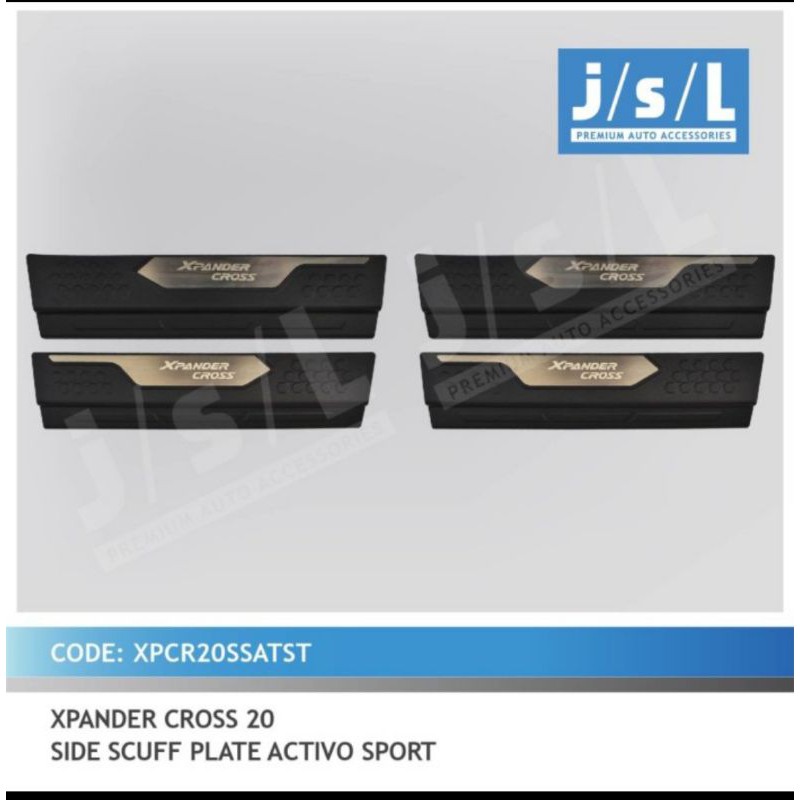 sillplate samping xpander cross activo sporty