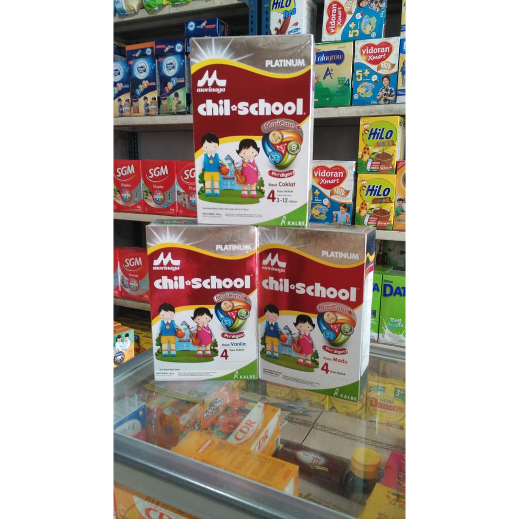 Susu Morinaga Chil School Platinum Coklat 400gr / 400 gram