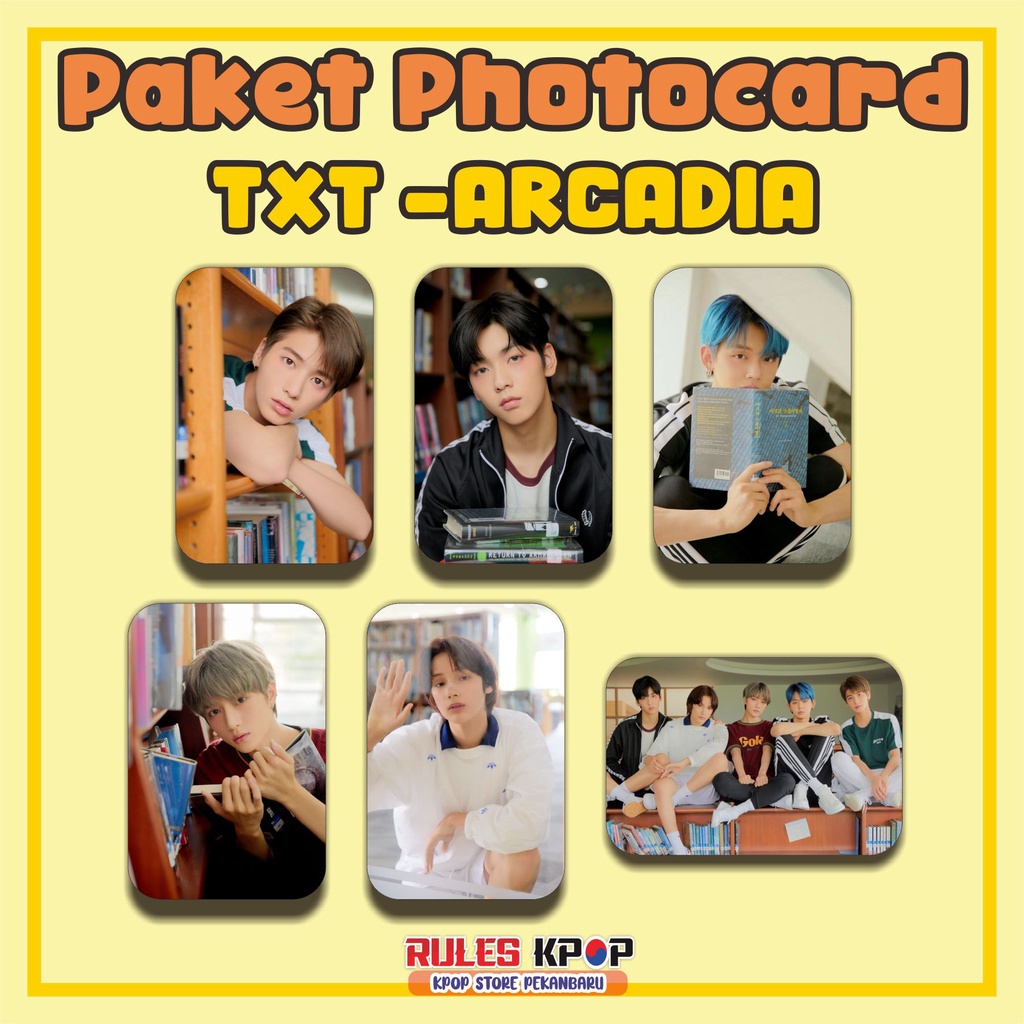 READY / COD PAKET Photocard TXT MAGIC sanctuary arcadia runaway PC TXT SET PAKET HEMAT TXT THE DREAM