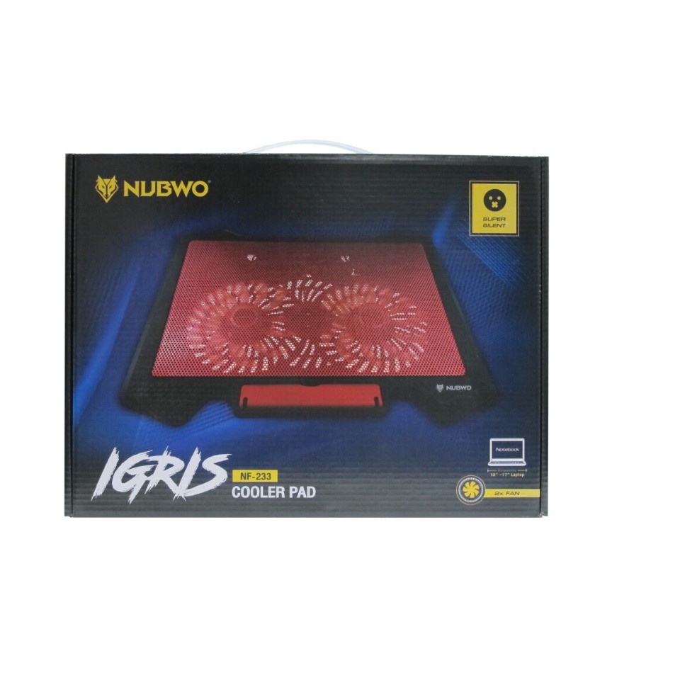 Cooler Pad Nubwo NF-233 Igris Cooler Pad Original Nubwo