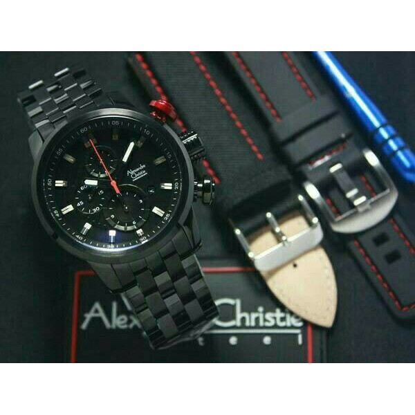 READY Jam Tangan Alexandre Christie AC 6163 Pria Original