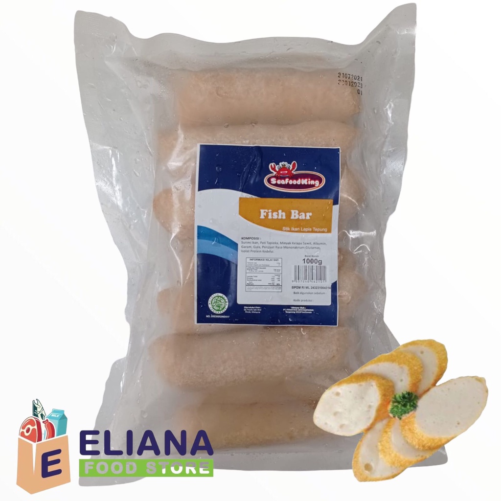 

SEAFOODKING FISH BAR / BAKSO IKAN GORENG PANJANG 1 KG (PREMIUM)