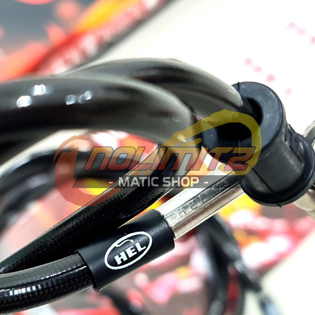 Selang Rem Brake Line Racing HEL Infinit Carbon CBS ADV PCX 150 Vario PCX 160