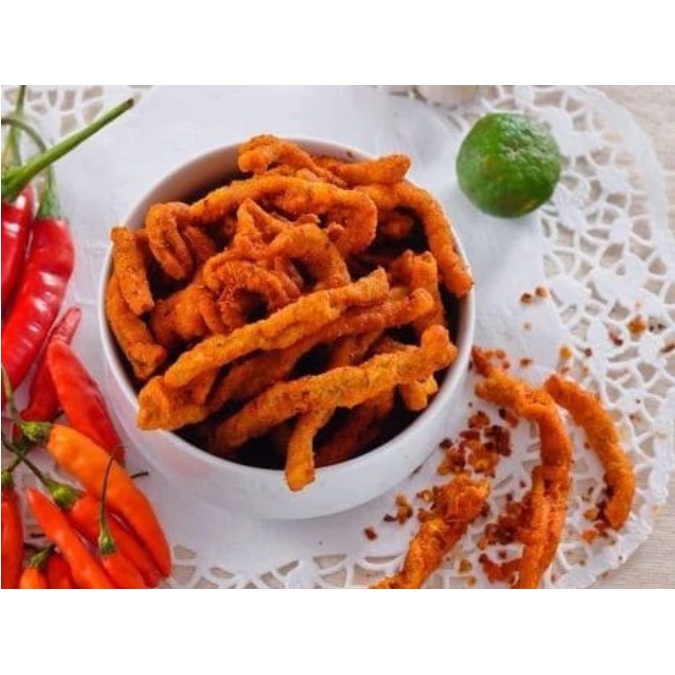 

Usus Crispy Pedas Daun Jeruk 500 gram