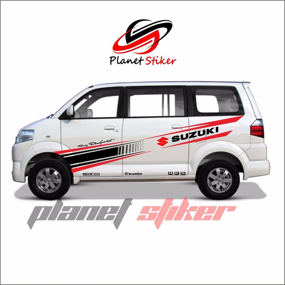 CUTTING STICKER STIKER MOBIL APV KEREN MEWAH MURAH KUALITAS Shopee Indonesia