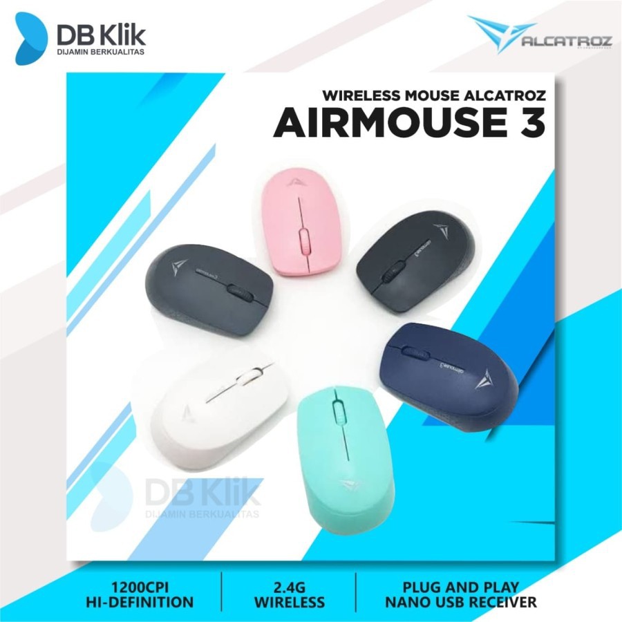 Mouse Wireless Alcatroz Airmouse 3 |