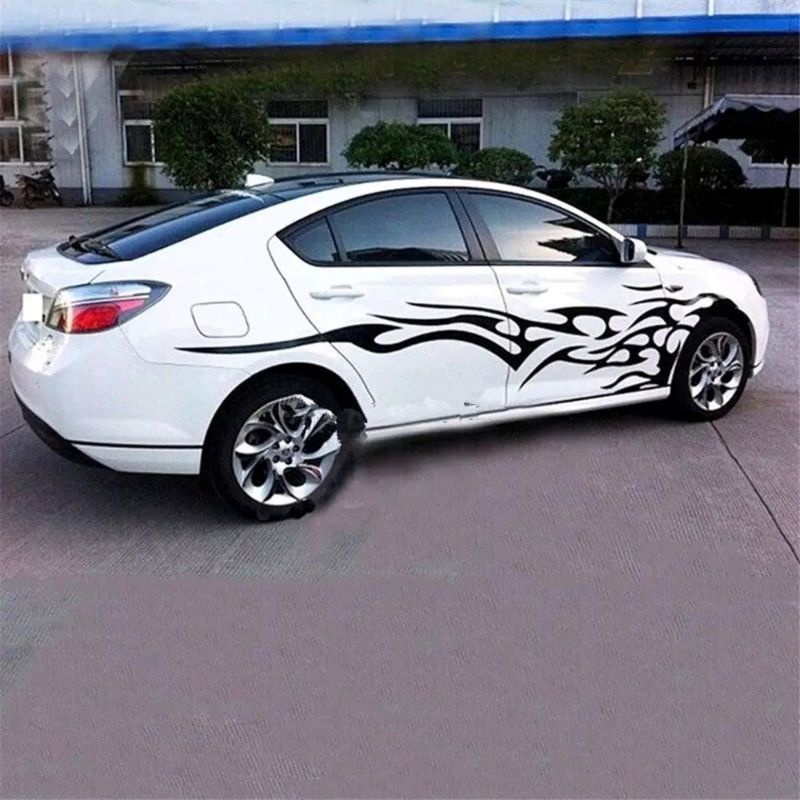stiker mobil sedan cutting stiker mobil sedan stiker tribal universeral