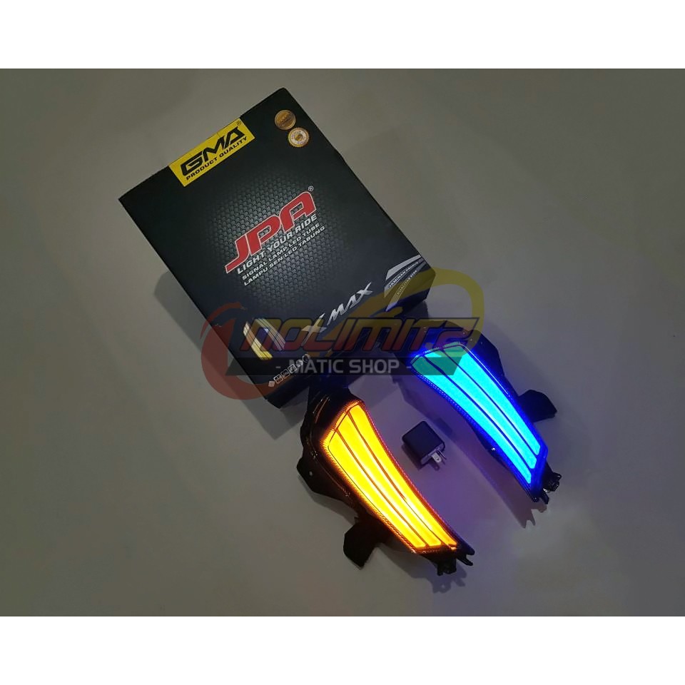 Lampu Sein Sen Sign Senja LED JPA Kanan Kiri Smoke Yamaha XMAX 250