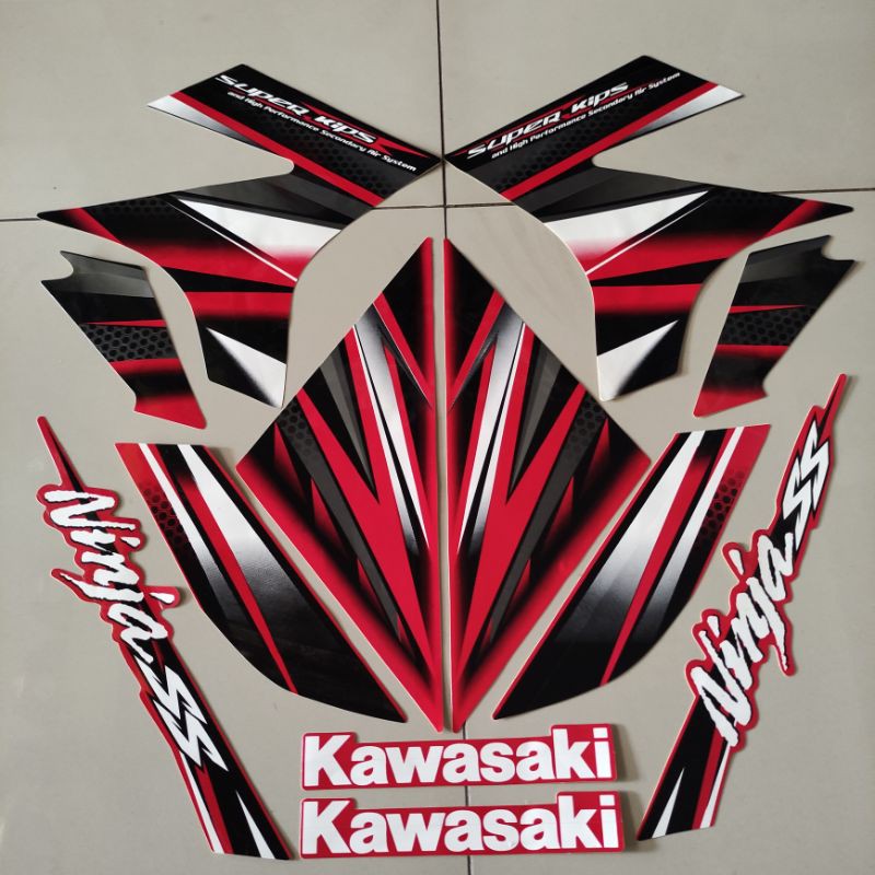 Harga striping kawasaki ninja ss 2013 merah list body standar kualitas
terbaik termurah