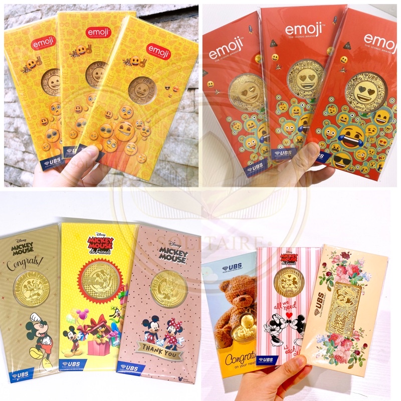 LM UBS Angpao 24k Birthday Bday Ultah/ThankYou/Congratulations/Babyborn Newborn Lahiran Baby bear /4