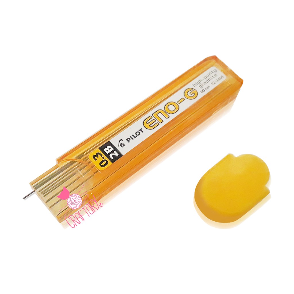 

Pilot Eno-G Pencil Lead 0.3mm 2B Atau HB Refill Isi Pensil Mekanik 0.3 mm 0.35mm