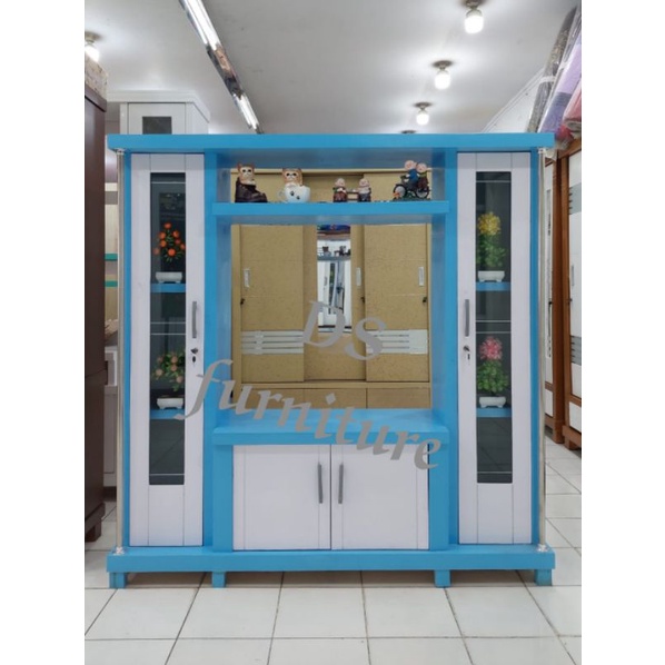 Bufet Tv Avanza 32inc Bufet TV Minimalis Triplek Full Putih/ bufet TV avanza minimalis / AVANZA TV 3