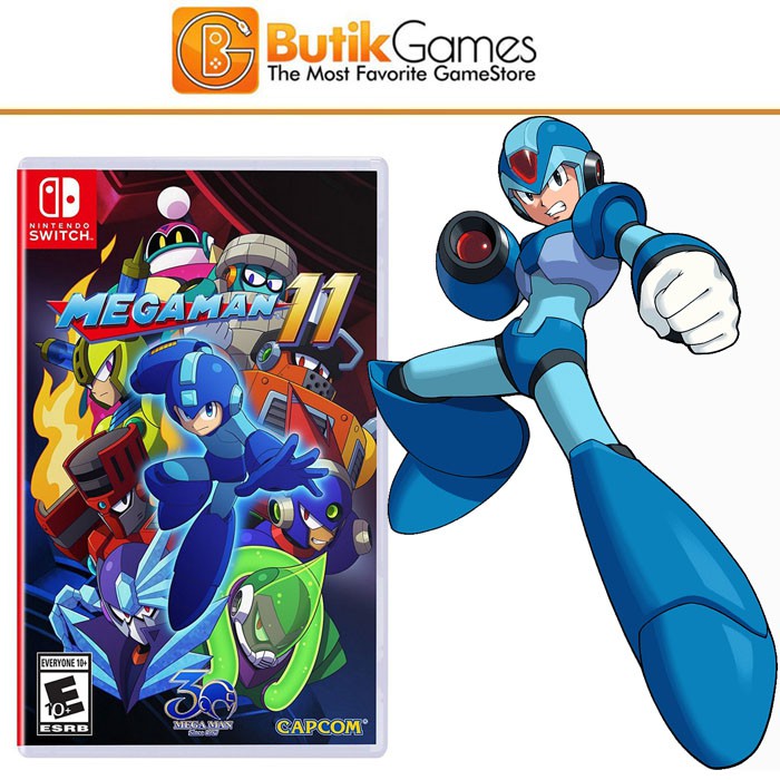 Jual mega man 11 switch megaman 11 nintendo switch shopee indonesia