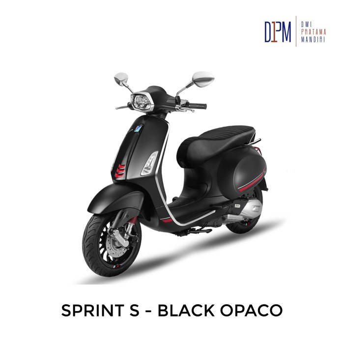 Vespa Sprint S 150 I-Get - Black Opaco