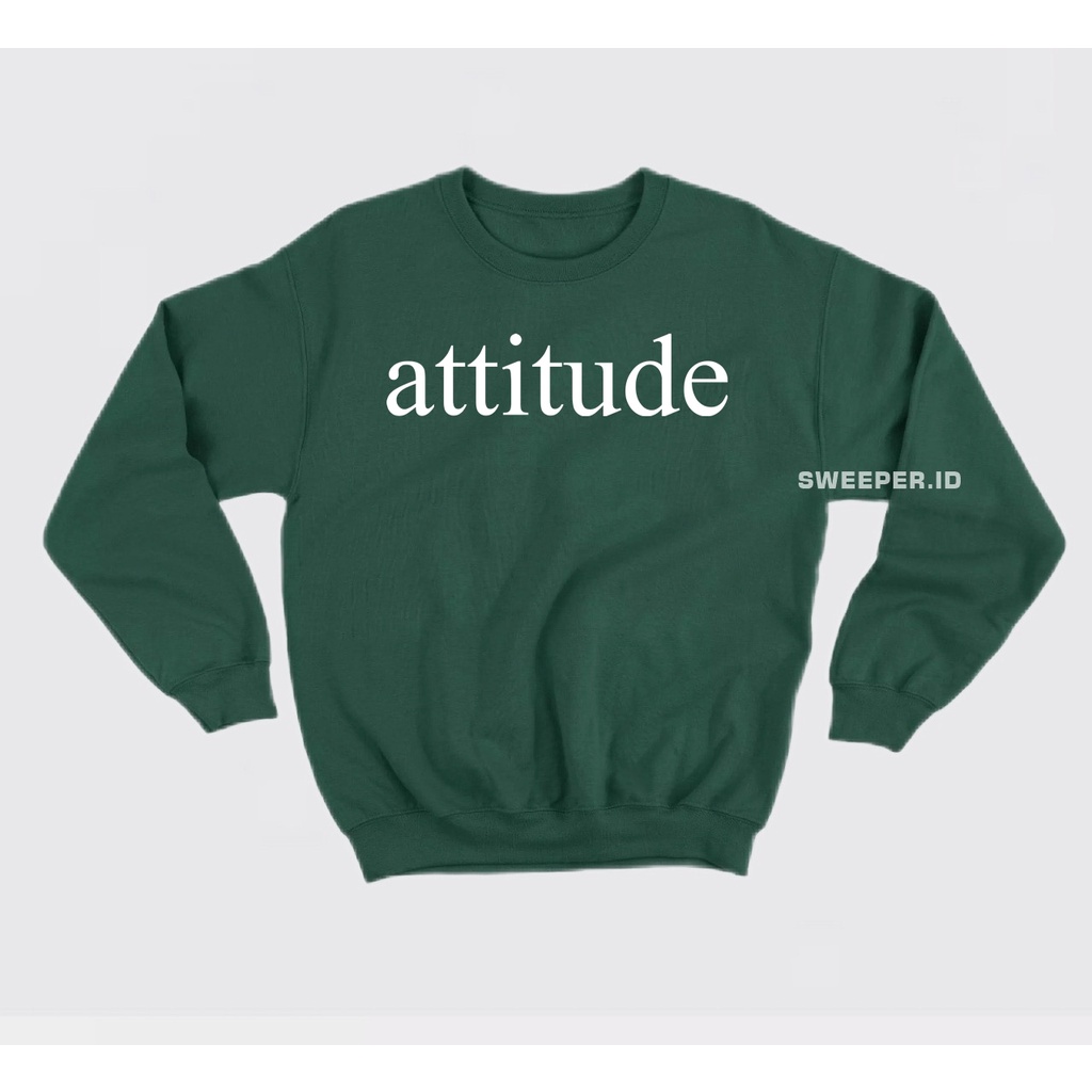 BASIC SWEATER OBLONG ATTITUDE BAHAN FLEECE