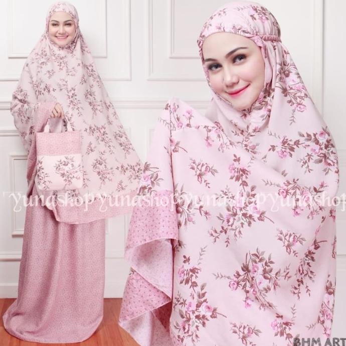 mukena dewasa katun rayon perlengkapan sholat rukuh kenira