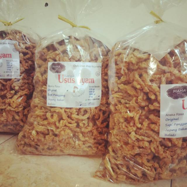 MAMA Snack/ Keripik usus crispy 2kg/1ball