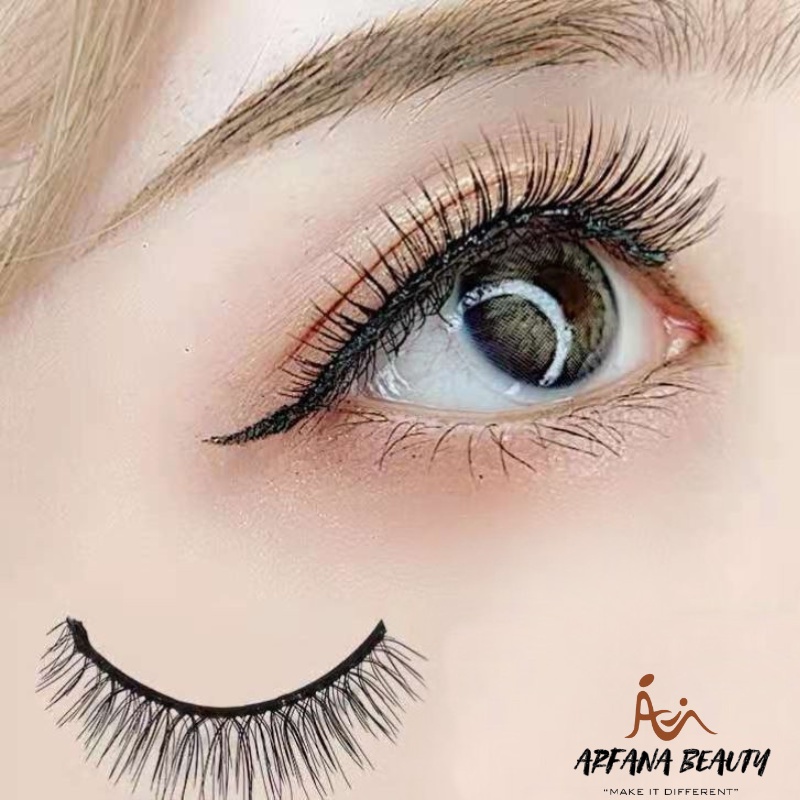 Bulu Mata Palsu Natural Magnetic 3D Wanita FREE PENJEPIT Eyelash Extension Palsu Tanpa Lem Terbaru No Glue Tinggal Tempel Bulu Mata  Magnetic Eyelash Artis Korea Cantik Lentik Terbaru Original Termurah