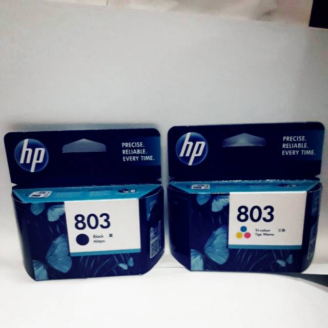 Tinta HP 803 black dan HP 803 Color Original 1 set