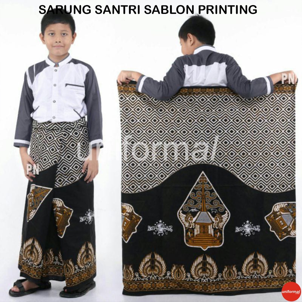 SARUNG ANAK / SARUNG ANAK SD DAN SMP / SARUNG PALAIKAT PALEKAT / SARUNG KANG SANTRI GUS AZMI / SARUNG MOTIF BECAK ONTEL HITAM / COKLAT MERAH BIRU / SARUNG BAHAN KATUN HALUS / SARUNG POLKADOT / SARUNG PRINT / SARUNG SABLON GAMBAR / SARUNG NU NADATUL ULAMA