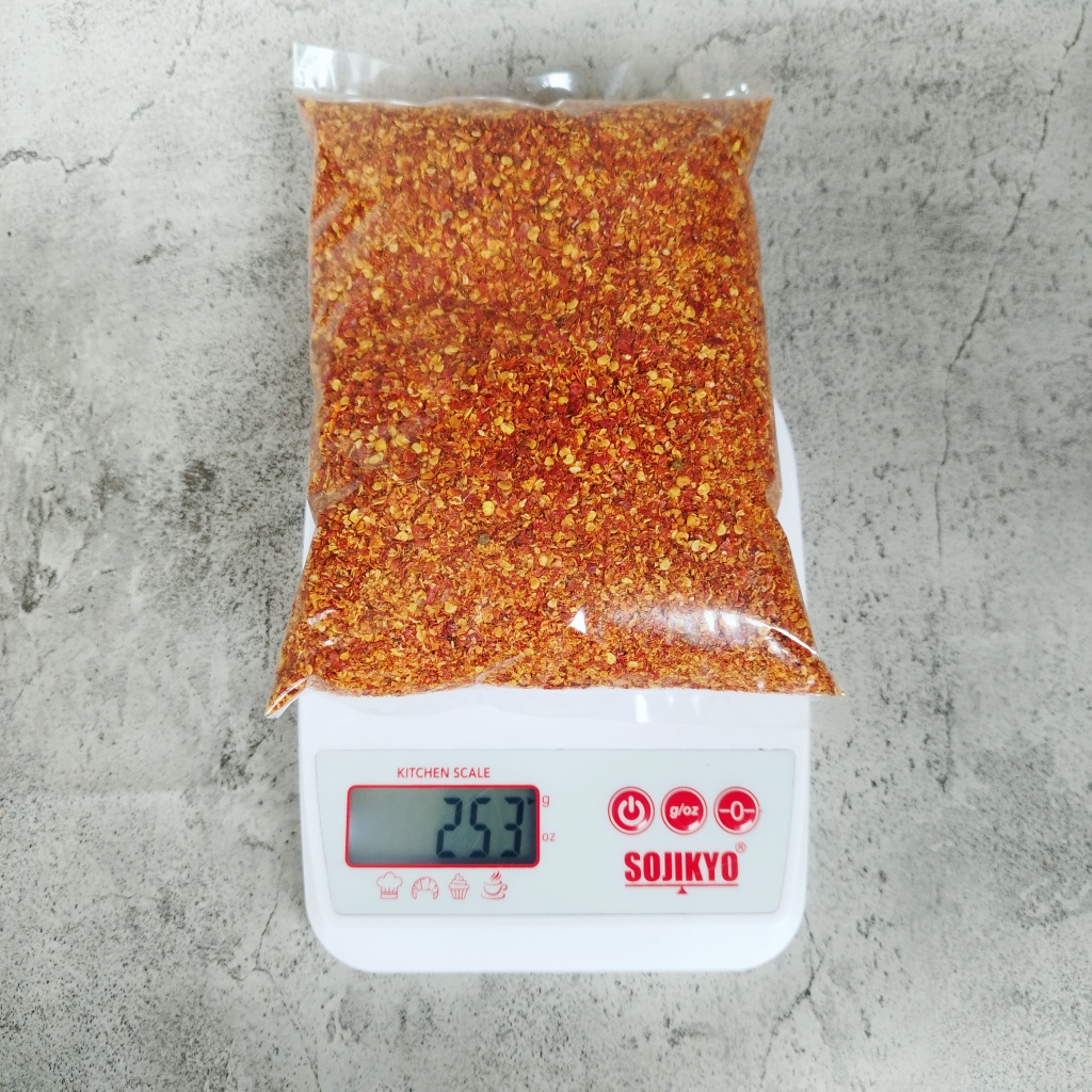 Cabai Bubuk Kasar Super Pedas 250 gr