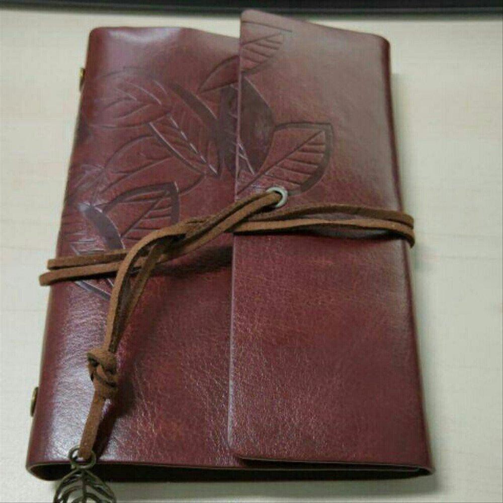 

buku harian diary binder catatan note gaya model retro vintage olds