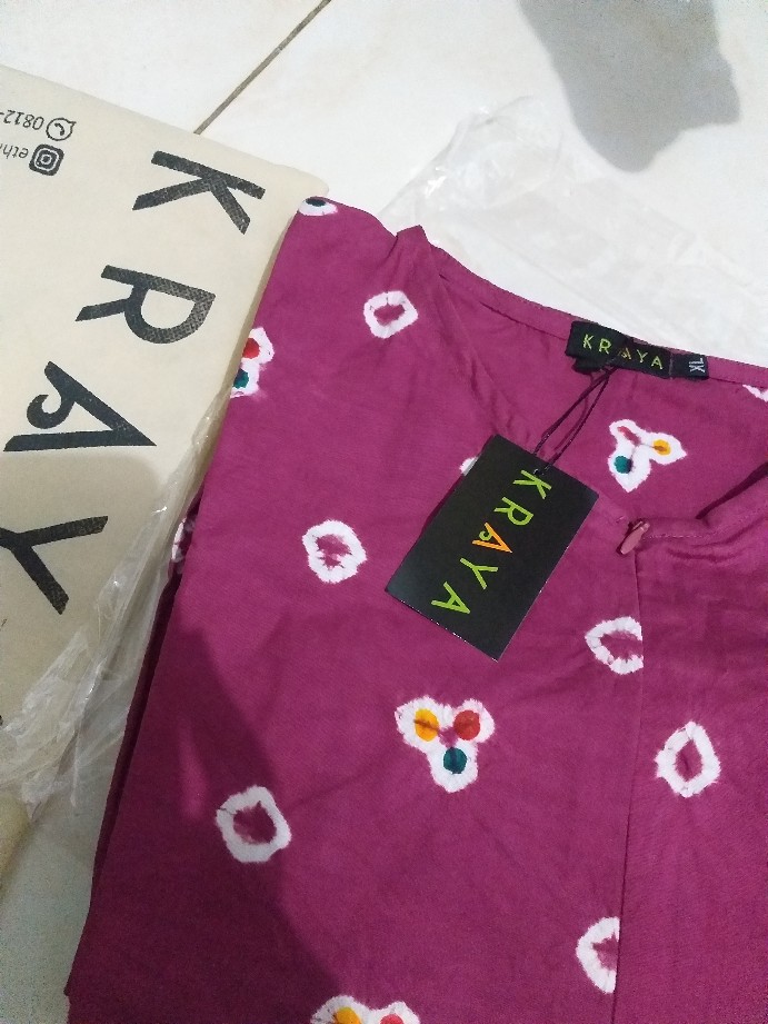 Sigi Tunic / Batik Jumputan Cengkehan Batik Tunik Batik Busui Batik Pastel