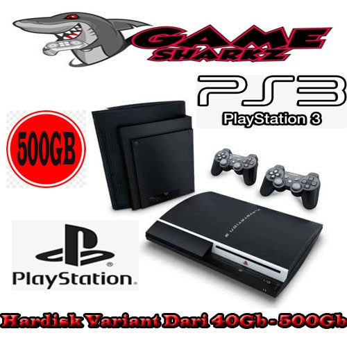 [Game/Console] Ps3 Ps 3 Sony Playstation 3 Fat Hdd 500Gb