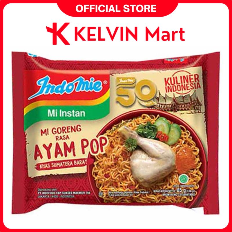 

Indomie Goreng Ayam Pop pck 85g | KELVIN Mart