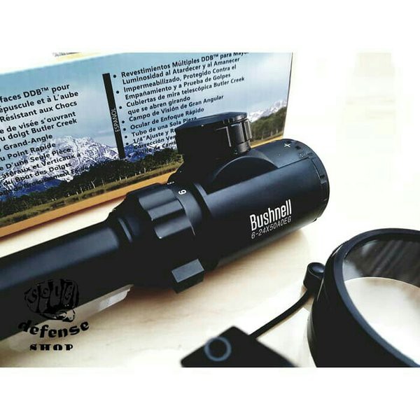 Telescope Bushnell 6-24X50A0EG Teropong SunShade -Self Defense Shop-