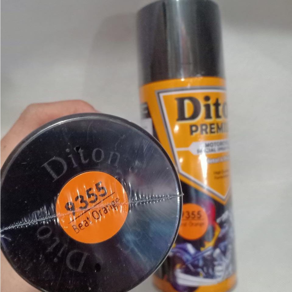 DITON Premium Pilok Pilox Cat Semprot Honda H9355* Beat Orange / 9355 Orange Honda (400cc)