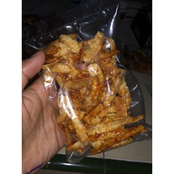 

kripik ubi sambal asam jawa