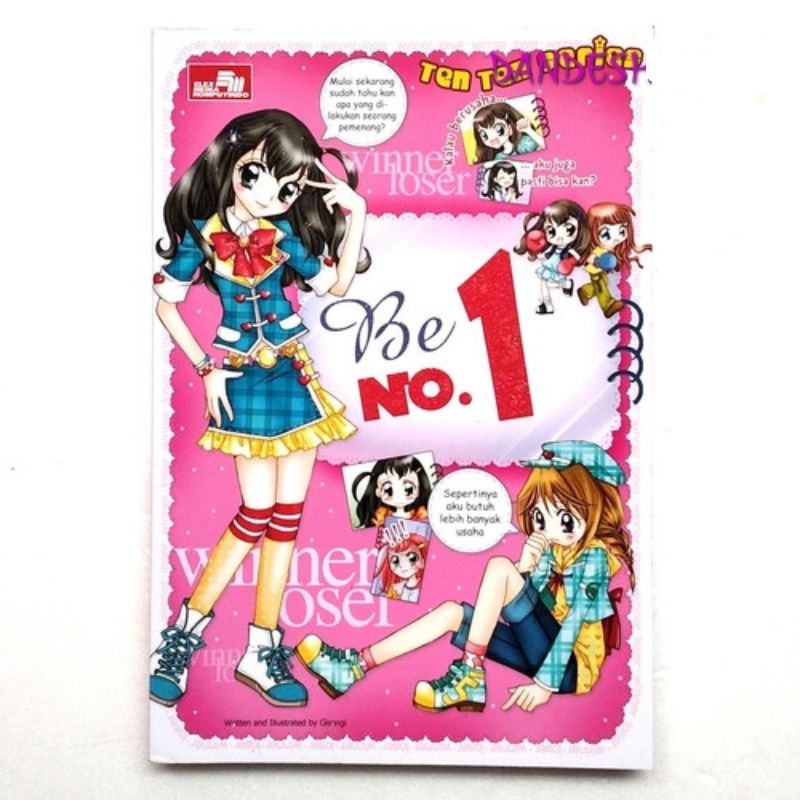 Komik Edukasi Original Murah Ten Ten Series: Be no 1 (Komik Korea)