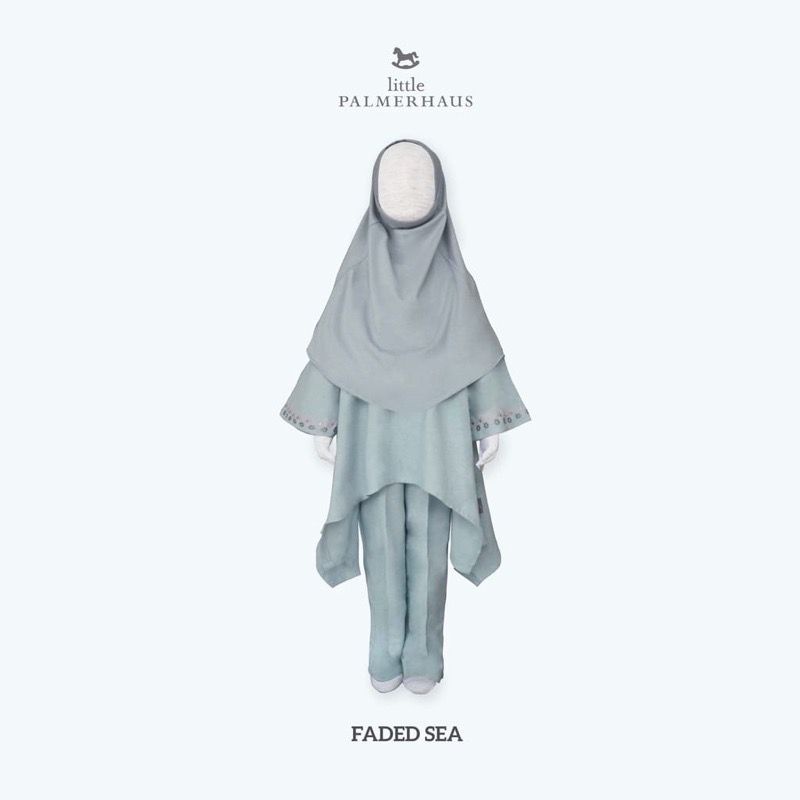 Little Palmerhaus - Classic Tunic Girl Set Raya Collection Baju Gamis Anak Perempuan