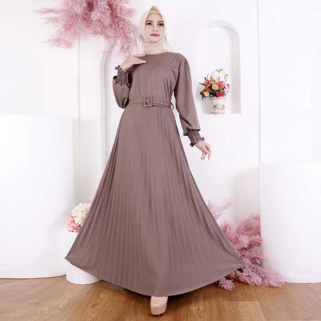 RULIN GAMIS+BELT PLISKET GAMIS // PLISKET GAMIS TERBARU