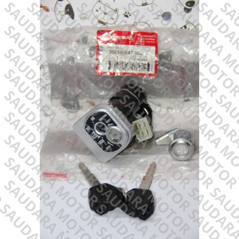 (100% ASLI ) Key Set / Kunci Kontak Blade FI (35010-K47-N00) Pasti bagus