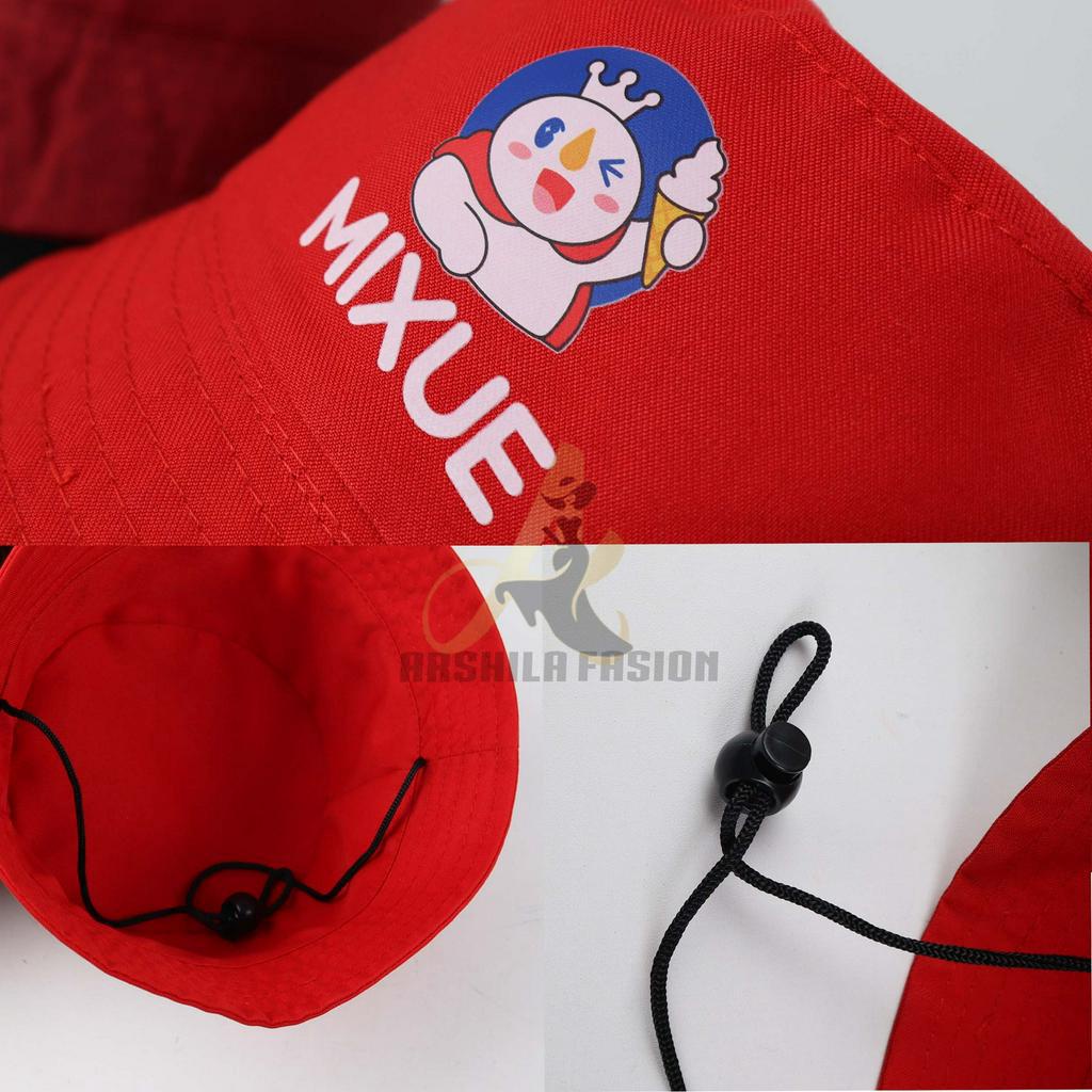 Topi bucket Anak Laki Laki Perempuan sablon Eskirm Mix-ue Mix002