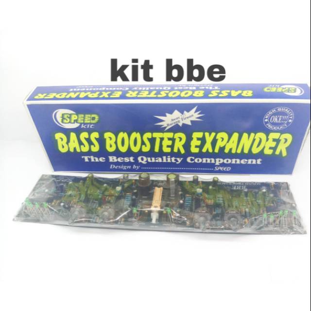 Kit control BBE bass booster expander speed