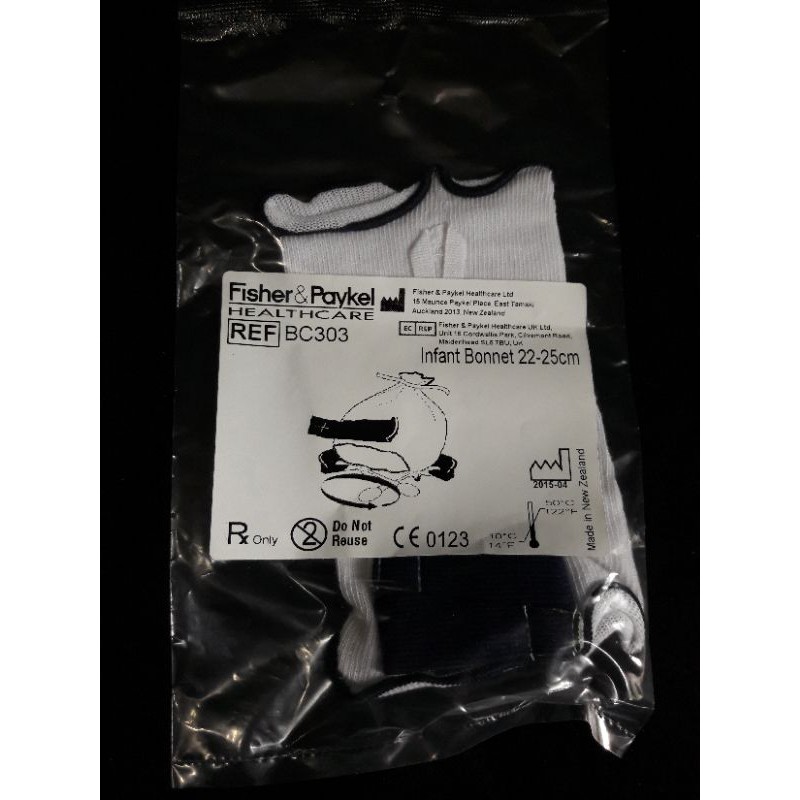 Infant bonnet / buble cpap