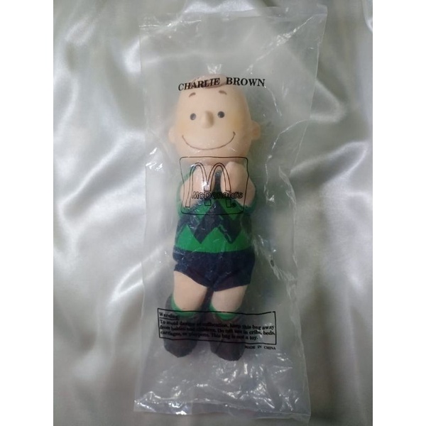 Boneka Charlie Brown McD Mcd McDonald Mcdonald McDonalds Mcdonalds McDonald's Mcdonald's Koleksi Jad
