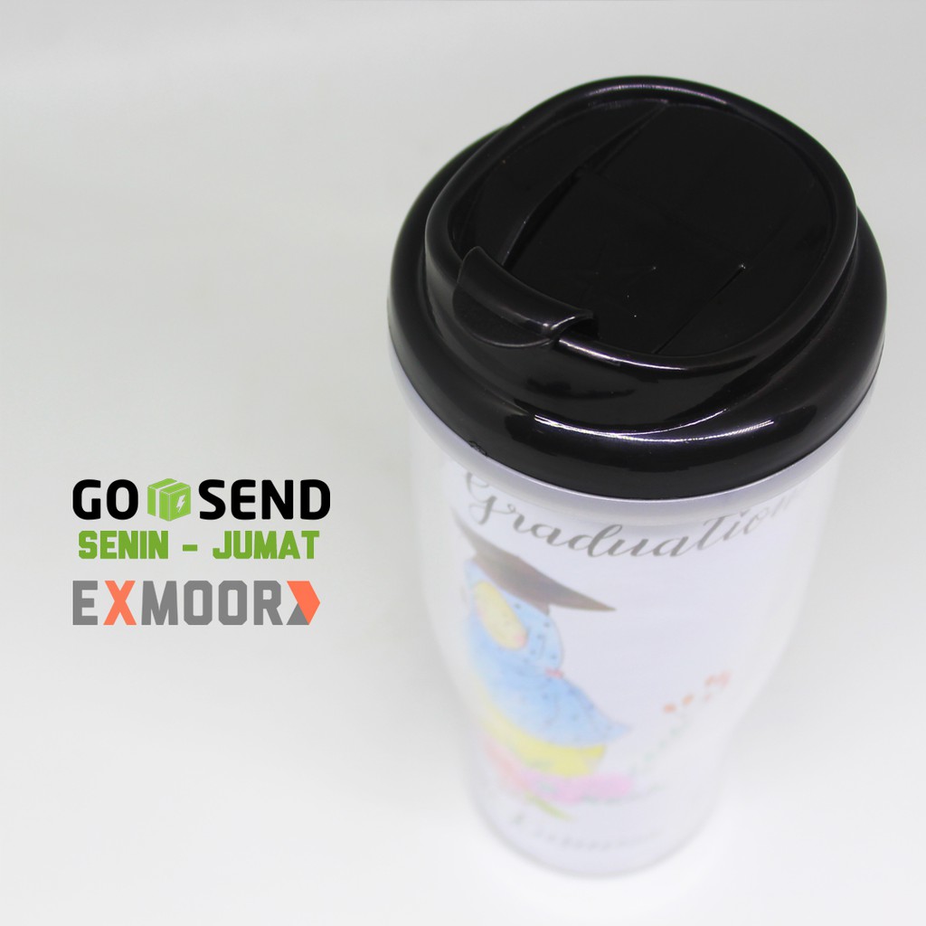 Exmoor Tumbler Wisudawati Hijab 2 Untuk Kado Wisuda