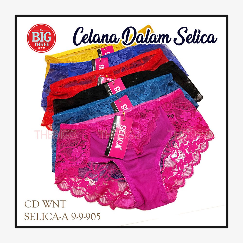 CD SELICA RENDA - CELANA DALAM WANITA - ALL SIZE | CD WNT SELICA-A 9-9