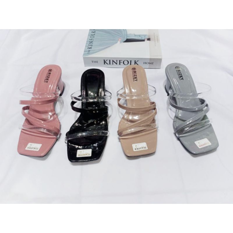 Sandal Wedges hak tahu/Sandal Wedges wanita