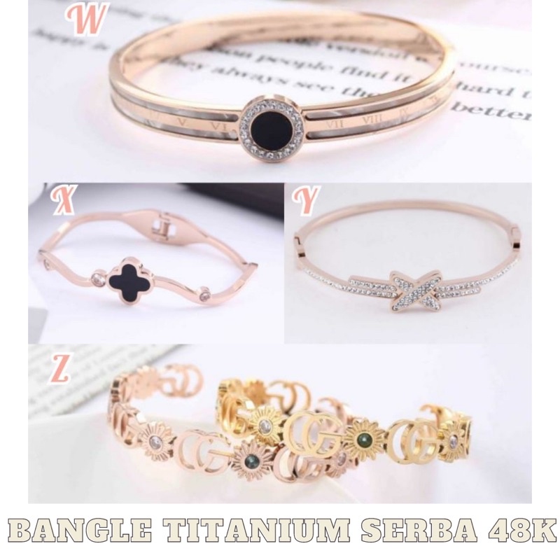 JANNJEWELRY LIVE SALE SERBA 25K TITANIUM ANTI KARAT