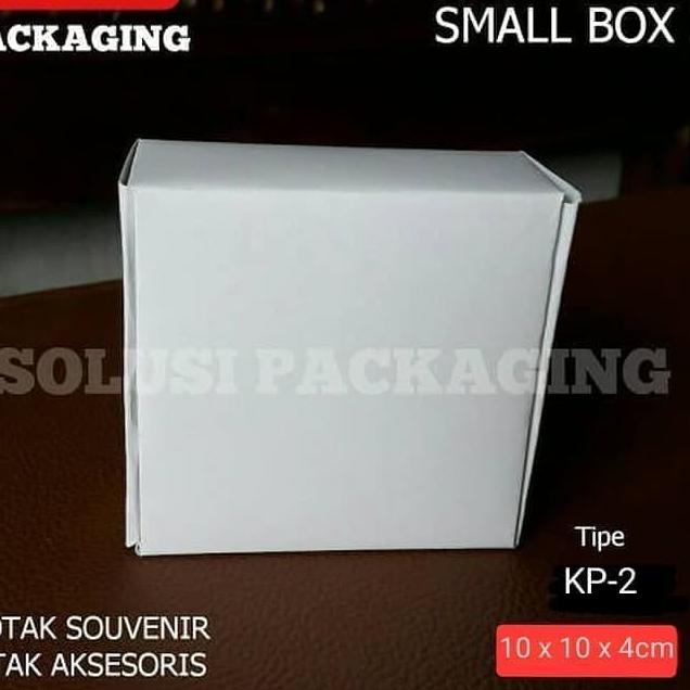 

◙ ISI 36PCS KOTAK AKSESORIS 10X10 PUTIH/BOX/TEMPAT SOUVENIR/PILLOW BOX/KARDUS ♡